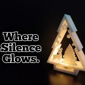 Christmas decor – Winter Glow Tree Scene