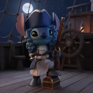 Stitch Pirate by Cr-scan Ferret Raptor Pro