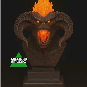 Balrog of Moria bust statue, Lord of the Rings LOTR