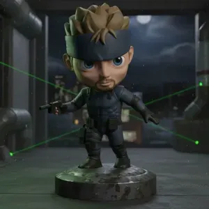 Snake Metal Gear By Scanner 3d Creality Raptor