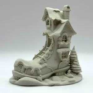 Boot Fairy House