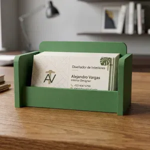 organizador para tarjetas