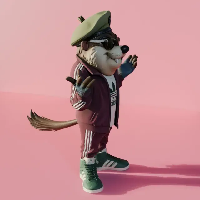 Hypebeast Taz - Streetwear Cartoon Monster Miniature — Фото 3 из 5