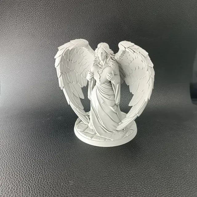 Angel of Love – Valentine’s Heart Sculpture — Фото 4 из 5