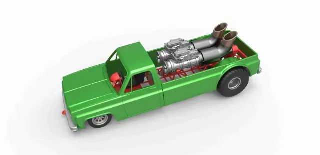 Jet pulling truck 2wd Scale 1:25 — Image 2 of 9