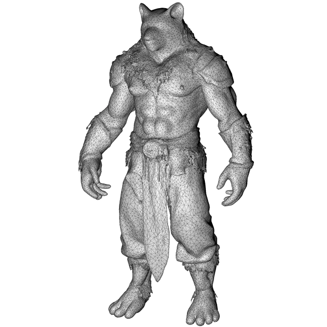 Beast Warriors Pack – Fantasy Creature 3D Models Kitbash — Фото 4 из 9