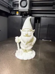 Garden Gnome -Cute 3D Printed Outdoor Decor Statue