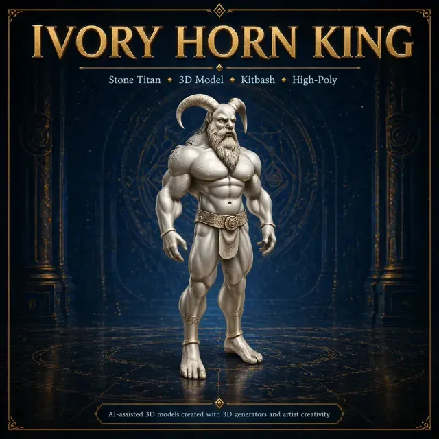 Mythic Horned Guardians – Fantasy Character Collection — Фото 5 из 9