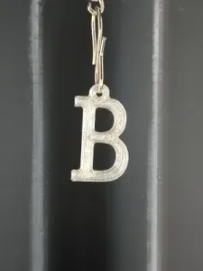 B keychain