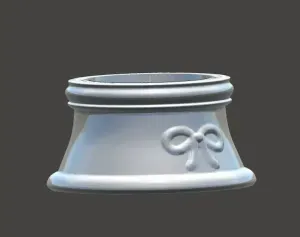 Crystal ball stand