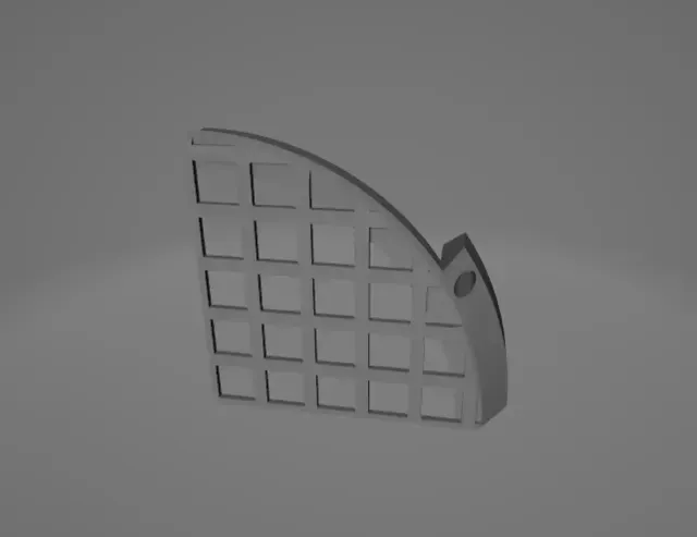 Tall speaker grill 10"