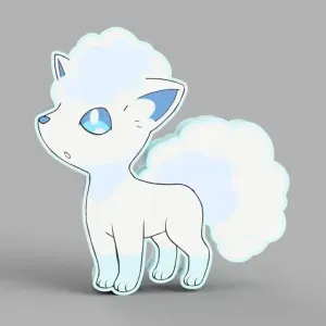 Alolan Vulpix Lightbox