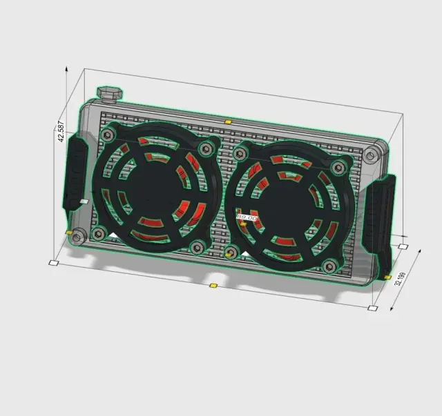 Radiator for 1/10 RC Crawler — Image 4 of 7