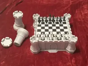 The Royal Castle Chess Set