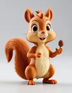CHIPMUNK ANIMAL FIGURINE
