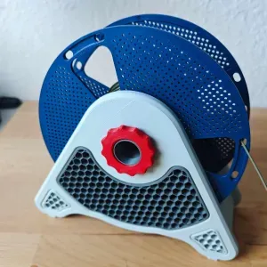 Universal filament roll holder with cool wall mount function