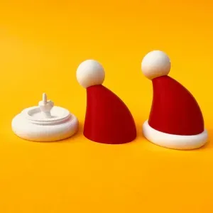 Santa Hat Middle Finger: Funny Christmas Gift