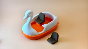 Bathtub Toy: Swan Boat in the Park