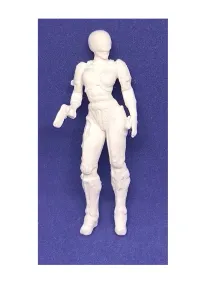 Cyber_Sentinel Robocop Girl, 2 Modelle