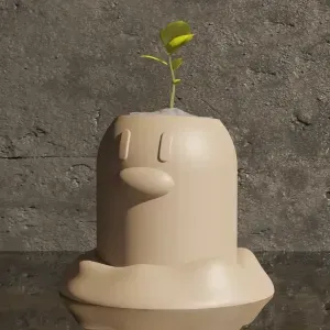 Diglett - Pokemon Pot Plant