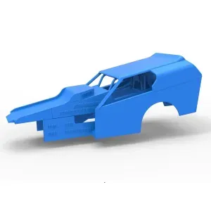 Shell of Vintage Dirt Modified stock car V3 Scale 1:25