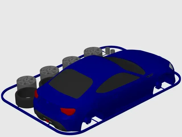 Subaru BRZ Kit Card (1:24 scale) — Image 6 of 9