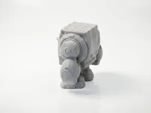 Mech Spongebob Robot Figurine Cartoon 3D Printable