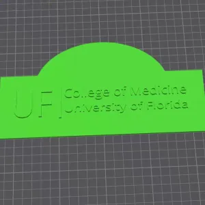 University of Florida College of Medicine logo decor
