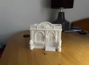 Bookstore Diorama 3D Model – Book Shop Building