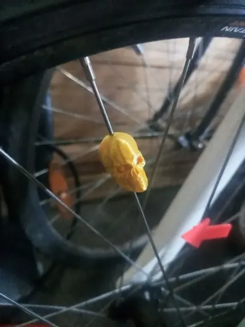 Skull Spoke Ornament – Touch of Edge to Your Bike! — Фото 5 из 8