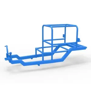 Frame of Vintage Supermodified stock car V2 Scale 1:25
