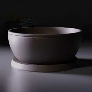 Bonsai bowl planter