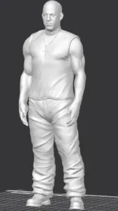 Dom from Fast and Furious scale 1:8 + Dom with Weapon