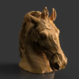 Horse bust