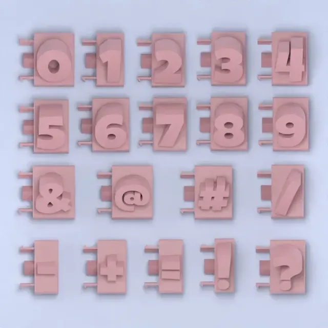 3D name from letters - Playful Font — Фото 4 из 9