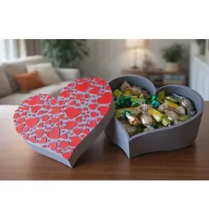 Heart Shaped Candy Box