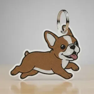 French bulldog keychain #2