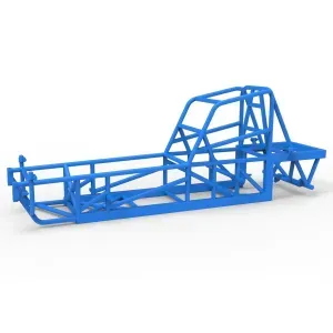 Frame of Vintage Dirt Modified stock car V4 Scale 1:25