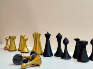 Modern Chess Set 3MFL – Sleek Minimal Pieces for 3D Printing