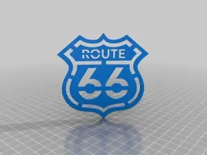 route 66 sign