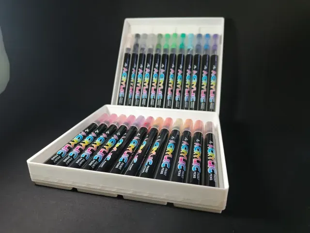 Acrylic Marker Organizer Storage Tray – 3D Printed — Фото 3 из 8