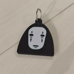 NO-FACE - chibi studio ghibli keychain