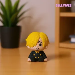 Sanji - One Piece - Knitted - Crochet