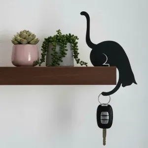 Cat-Shelf-Key-Holder---Whimsical-Minimalist-Decor