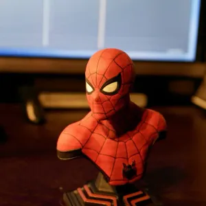 Spider man bust