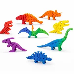 FlexiDino Minis – Flat Articulated Dinosaur Fidgets