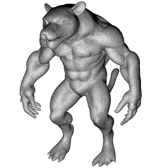 Beast Warriors Pack – Fantasy Creature 3D Models Kitbash — Фото 2 из 9