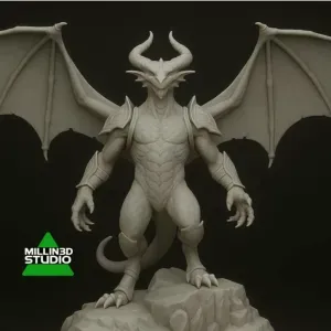 MTG Magic the Gathering Nicol Bolas Dragon Statue Figure