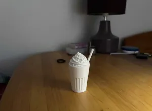 Milkshake with Whipped Cream Model