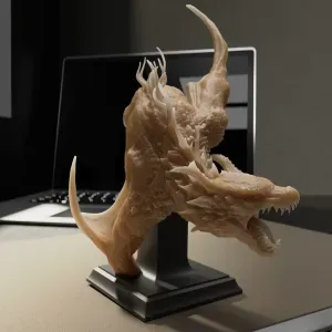 Dragon Bust Decoration